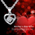 Preserved Red Rose with I Love You Necklace